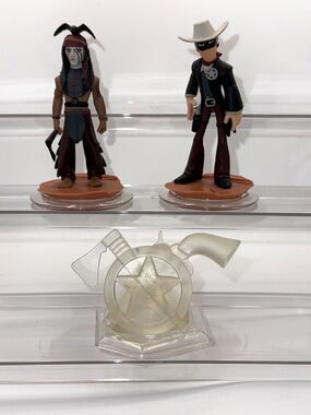 Disney Infinity 2.0 The Lone Ranger Playset Lone Ranger, Tonto, and Crystal